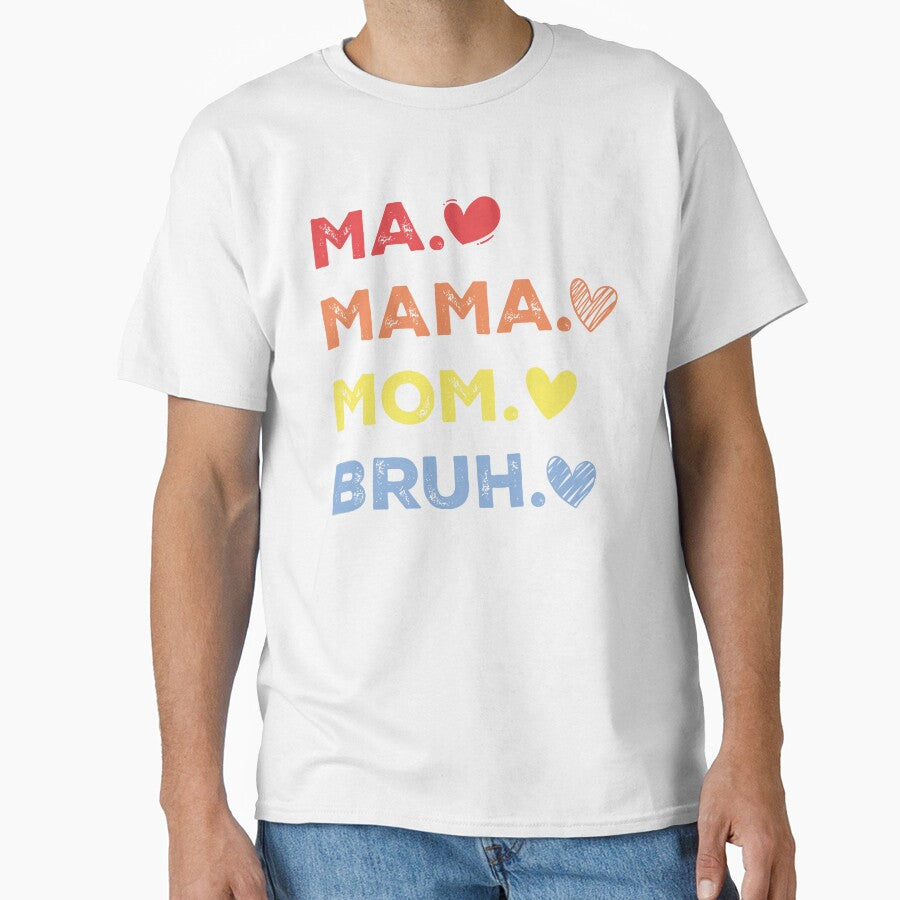 Ma Mama Mom Bruh, Funny Mom, Motherhood, Mom Life Shirt Design, Trendy Mothers Day, Sublimation Transfer by smyniartco