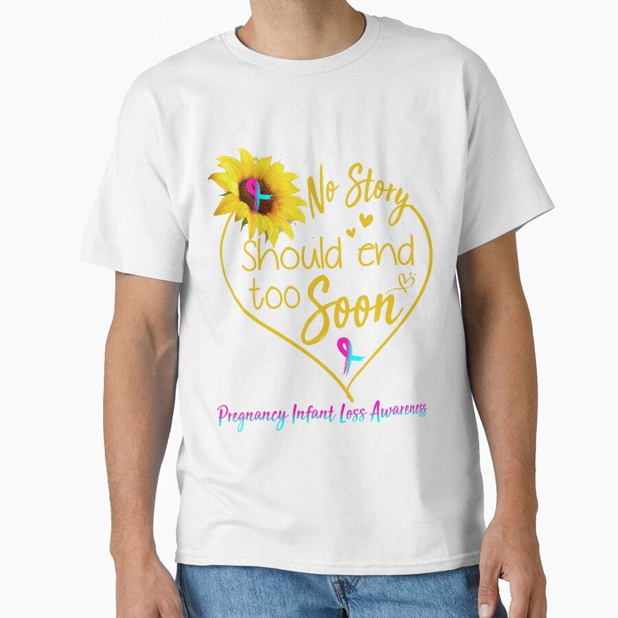 Pregnancy Infant Loss Awareness No Story Should End Too Soon by KirstybShop