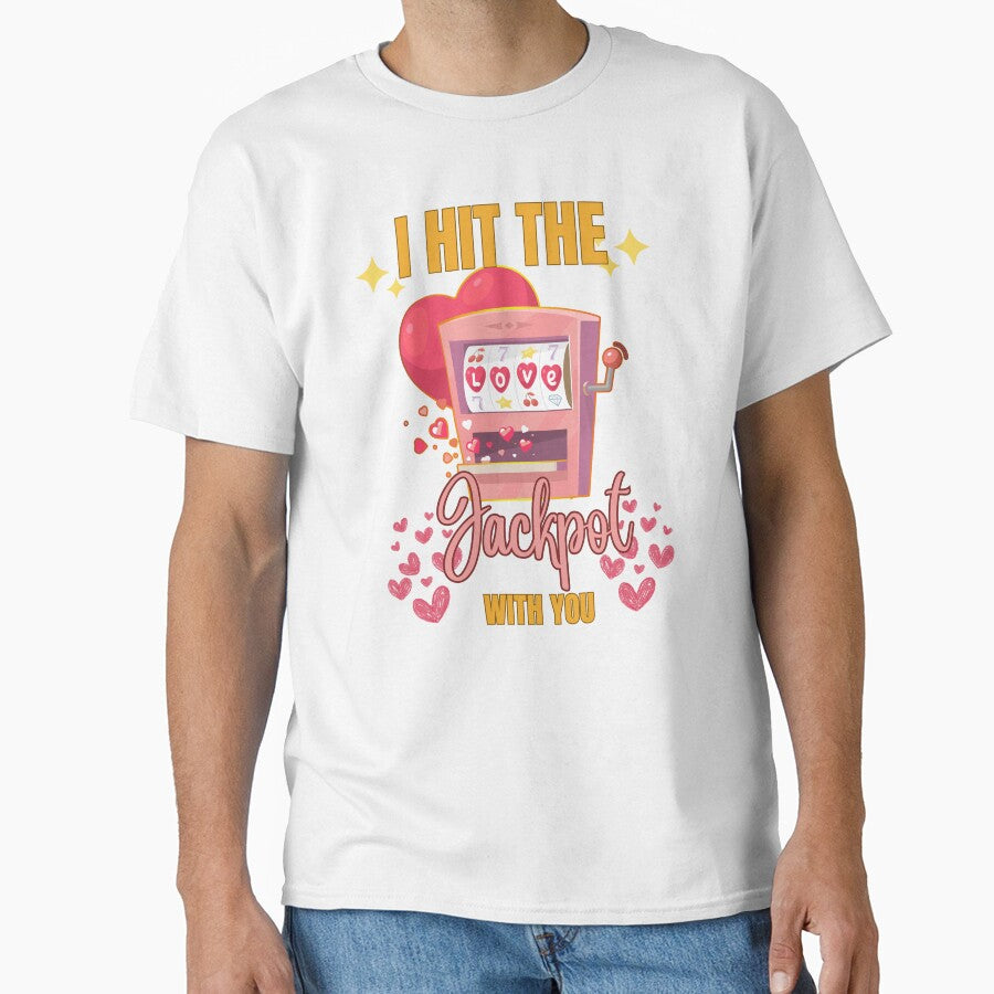 I Hit the Jackpot With you Valentine;s Day Couple Love Matching by Nzgiftsandmore