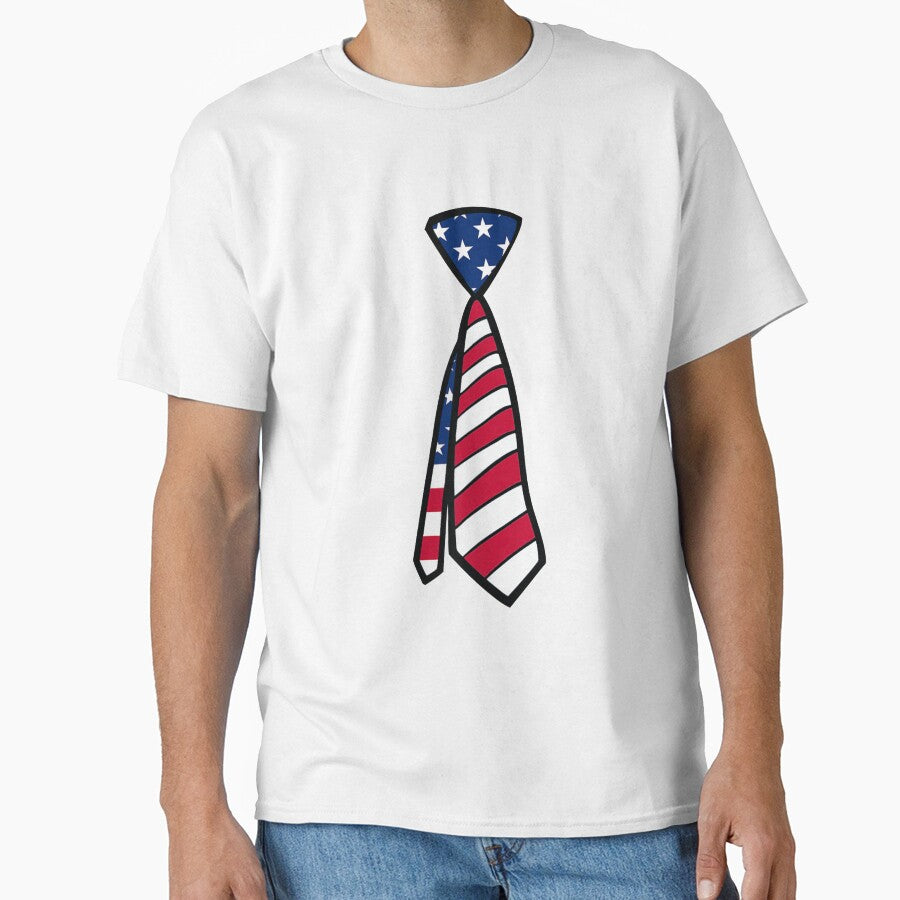 Patriotic American Independence Krawatte by VargasParis