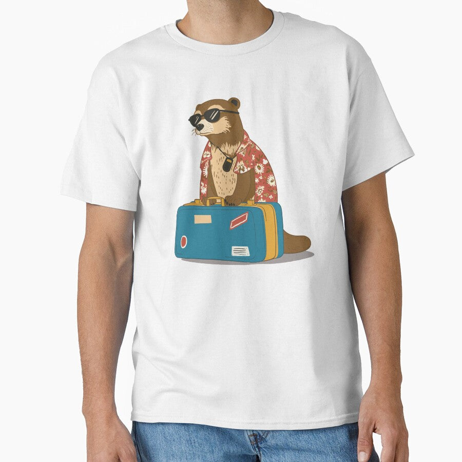 Otter is on vacation by DerSenat