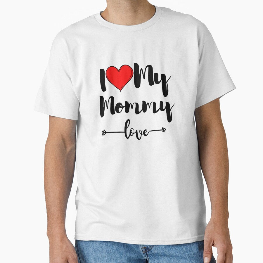 I Love My Mommy Big Red Heart by BoomBoomBaby