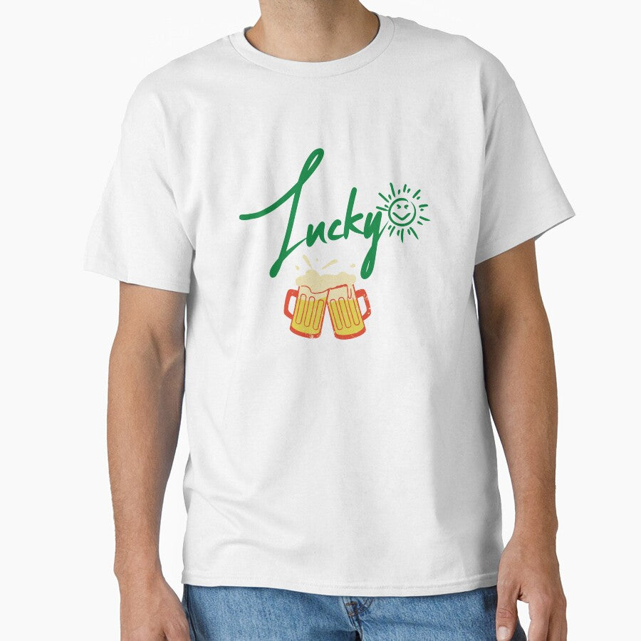 Feelin' Willie Lucky St Patrick's Day T-Shirt, Funny St Patrick's Day Shirt, Funny Saying Shirt, St Paddy's Day Shirt, Feelin' Willie Lucky by youssef lanibi