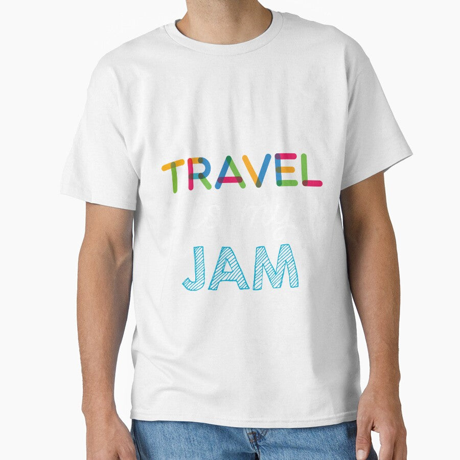Travel is my Jam. Funny Travel Design by Custom365