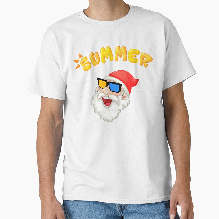 Summer Santa Claus - Funny Summer Santa Claus Design Summer Gift by yeknow