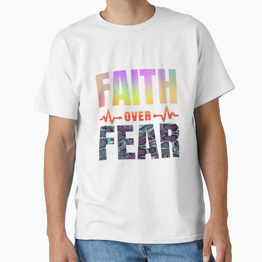 Faith Over Fear - Religious Quotes by Delandor