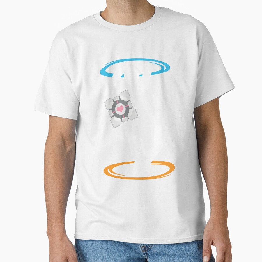 Don_t Lose The Companion Cube (Transparent)  Portal by nichemaps