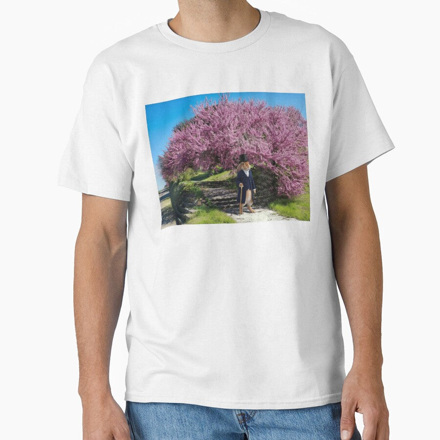 The Gentleman Rabbit Beneath the Judas Tree by pasalagabriela