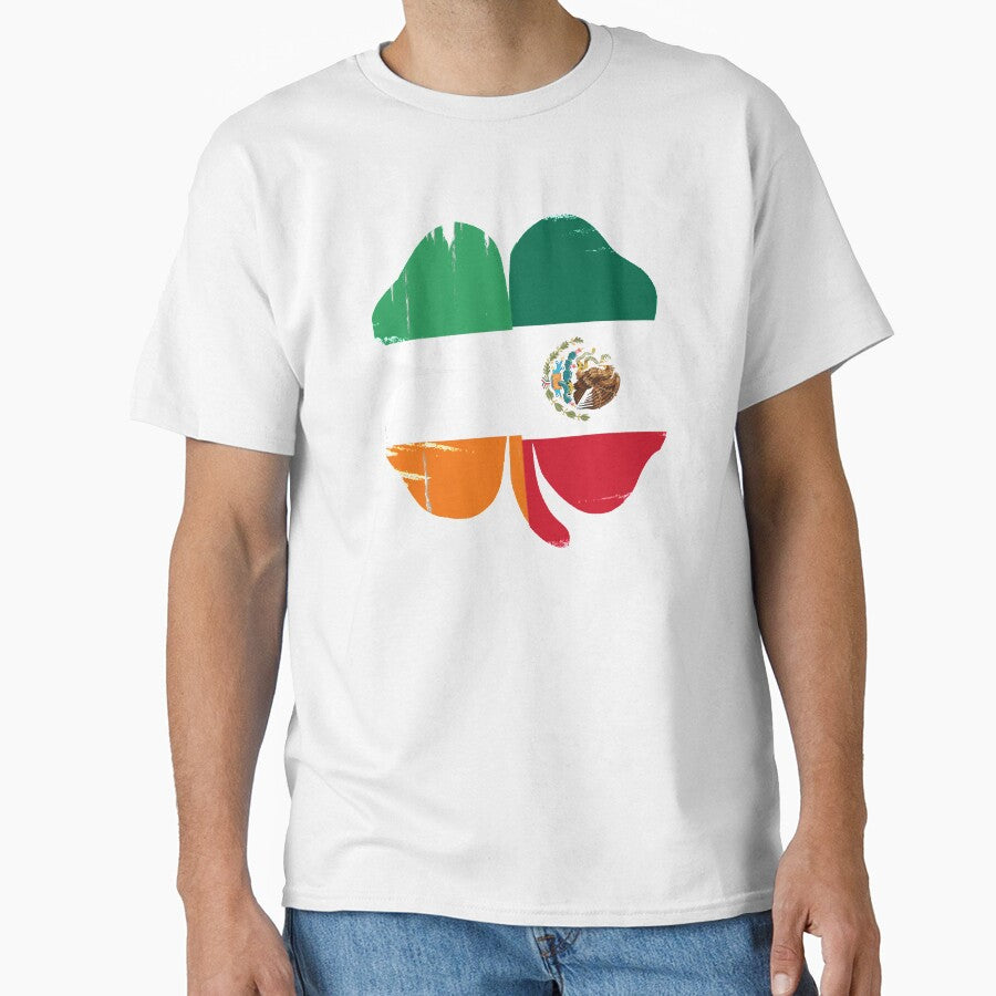 Shamrock Mexican Flag st patricks day gifts by Kasantimo