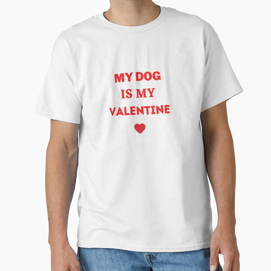 My dog is my valentine by Helloboutique