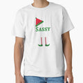 The Sassy Elf matching family Christmas by HolidayTees