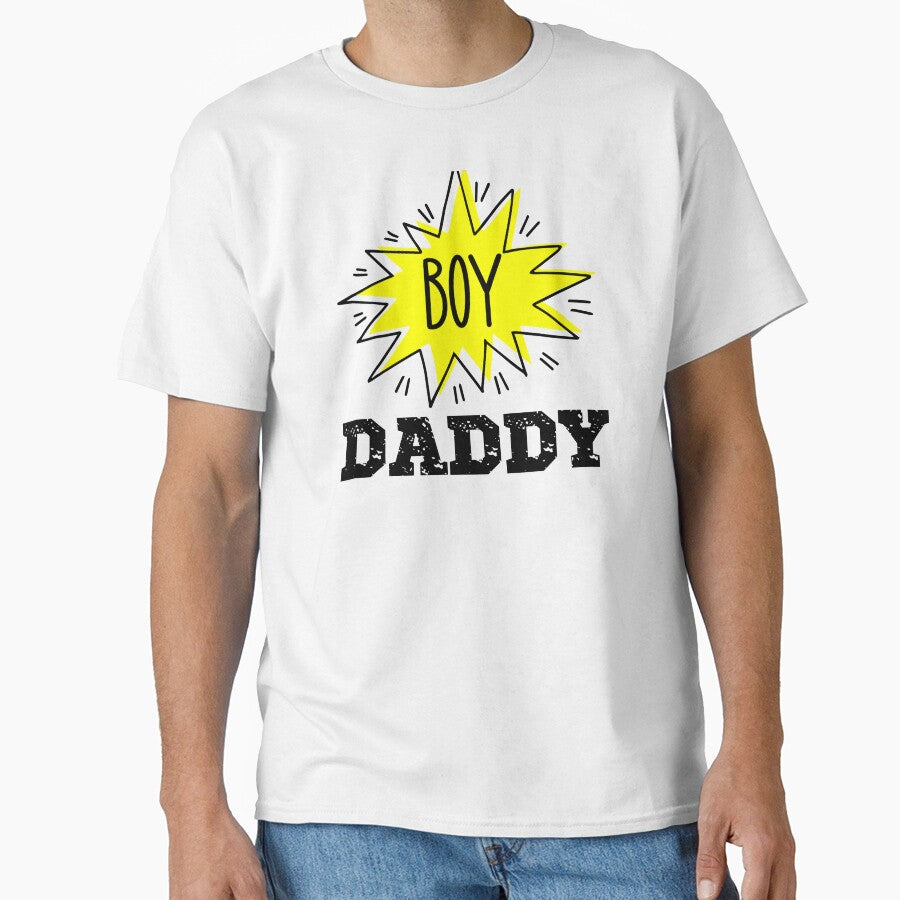 Boy Daddy Gender Reveal by BlessItAllTees