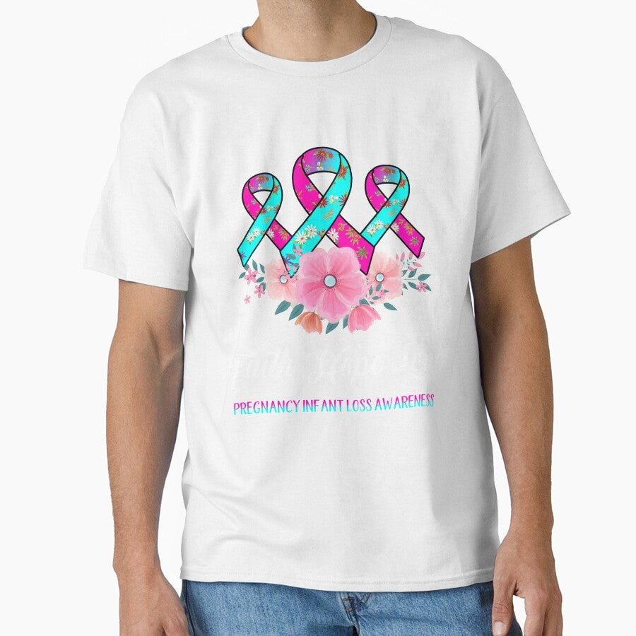 Faith Hope Love Pregnancy Infant Loss Awareness by frechettee