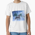 Black Horse in the Winter by LisaMPierce1990