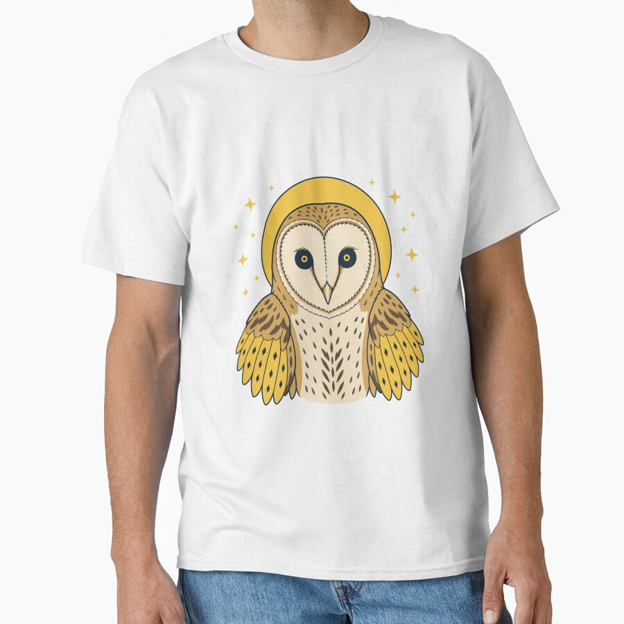 Owl Always Love You — Moonlit Owl Portrait Animal-pun Humor by Mosidrip