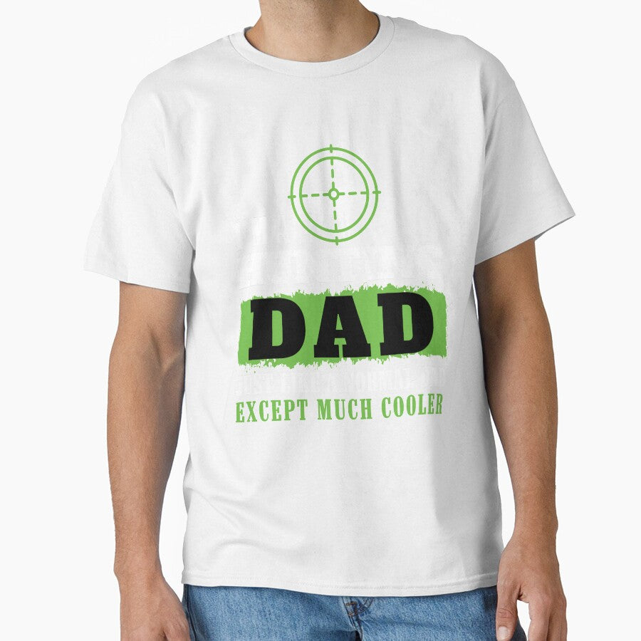 Hunting Dad Funny Tshirt for Father on Birthday, Christmas by chihai