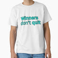 Winners don't quit-motivational quote by HustlersShop77