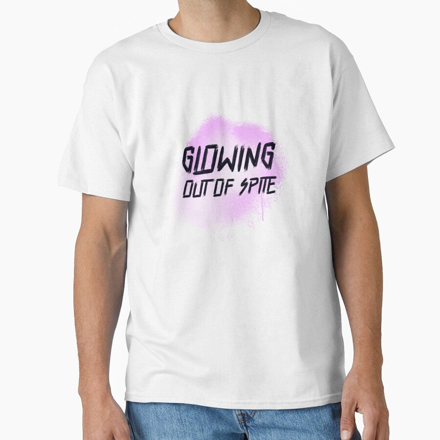 Glowing Out Of Spite Cool Empowered Women Tshirt Tee by APINKILLUSION