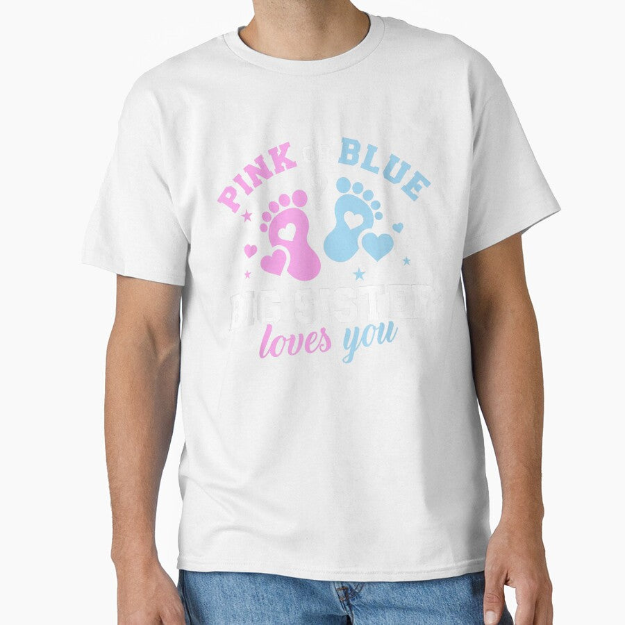 Gender reveal Big Sister by DreamColor