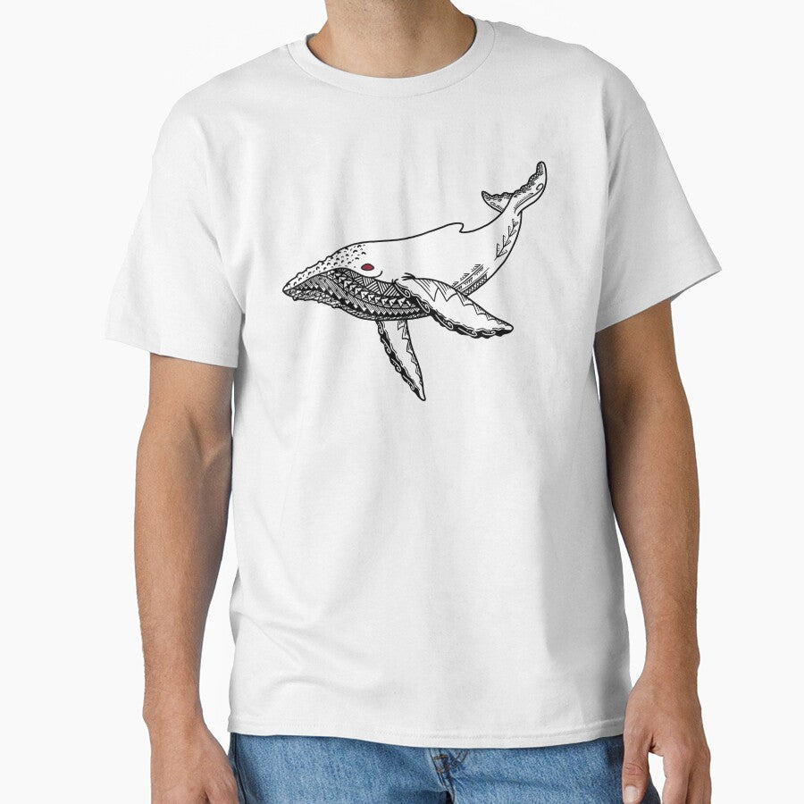 Tribal Albino Humpback Whale Migaloo by Steeb757