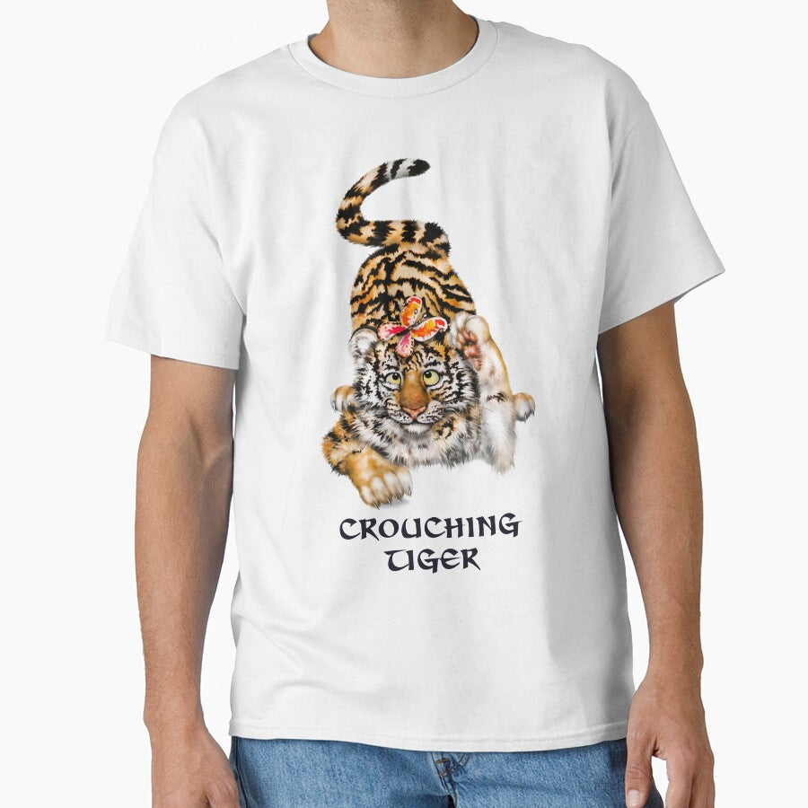 Crouching Tyger | B Cartoon Tiger Cub by Snootrac