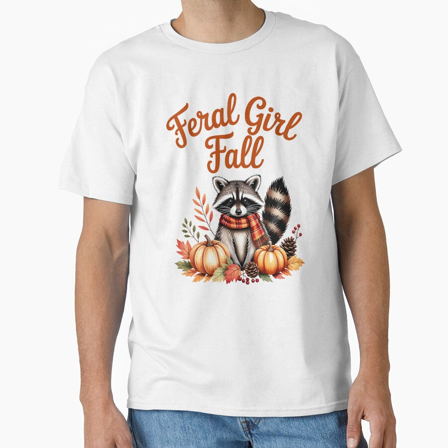 Feral Girl Fall Raccoon by jkrphoto