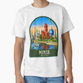 Minsk Vintage Travel Illustration by HomeLivingCo