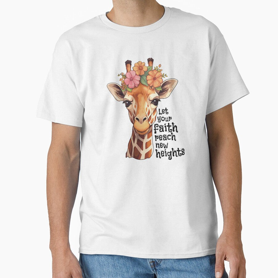 Let Your Faith Reach New Heights Christian Believer by RockFireMerch