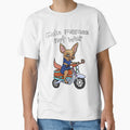 Make Memes Not War Animal Bunny on Motorcycle by NOTSNIW ART