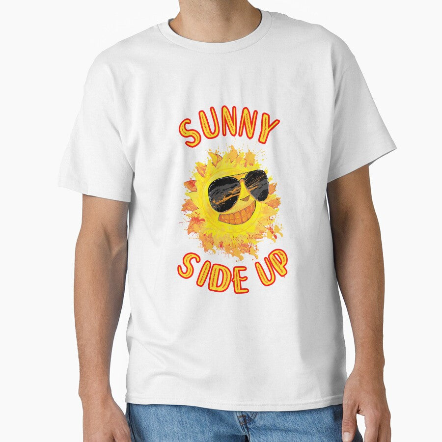Sunny Side Up Sun with Aviation Glasses by CoreyCore