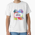 Happy Holi T Shirt For Women Men Kids Color India Hindu Gift by cutefashion