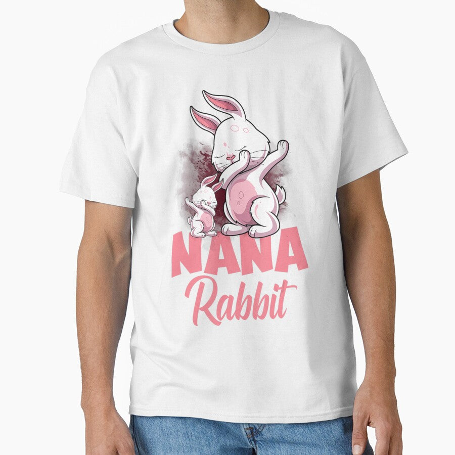 Nana Rabbit  Matching Family  Easter Dab Grandma by TroyCrona