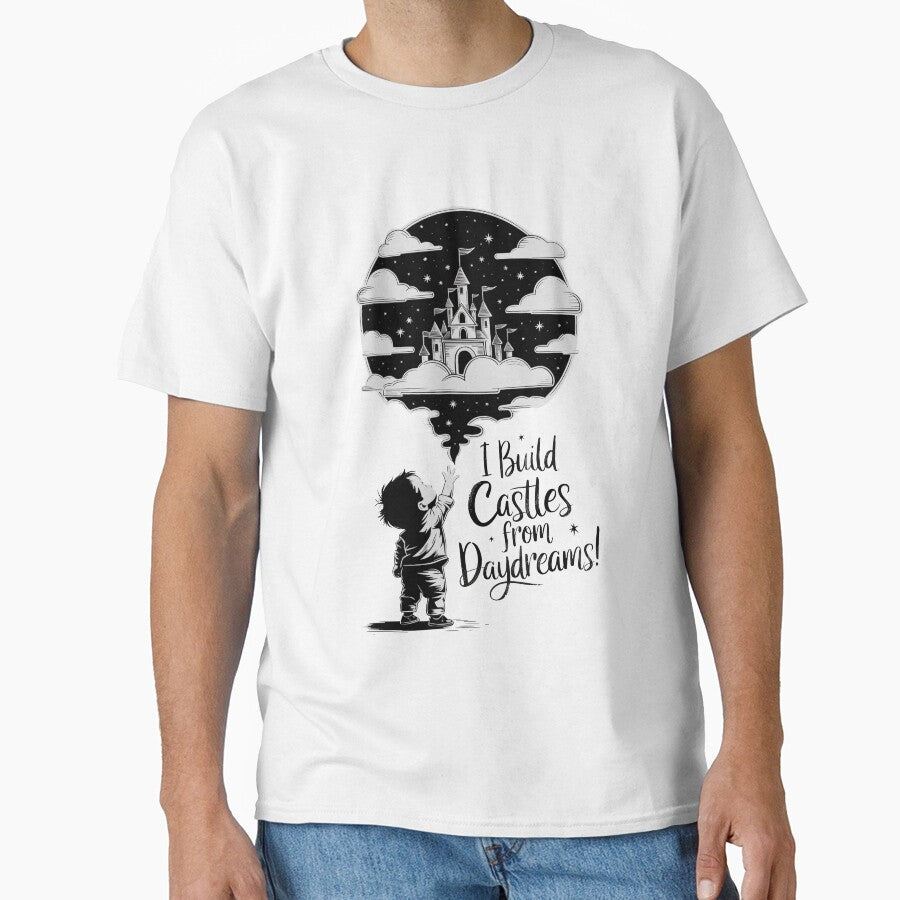 I Build Castles from Daydreams - Imaginative Kids Design by MolonasDesigns