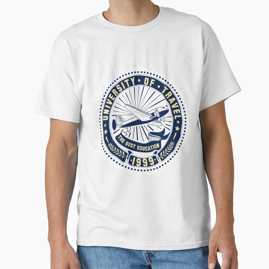University of Travel Round Logo by groovygear