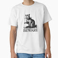 Medieval Beware of cat by foxtailvintage