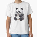 Cute Geometric Panda Art by pUNKnown