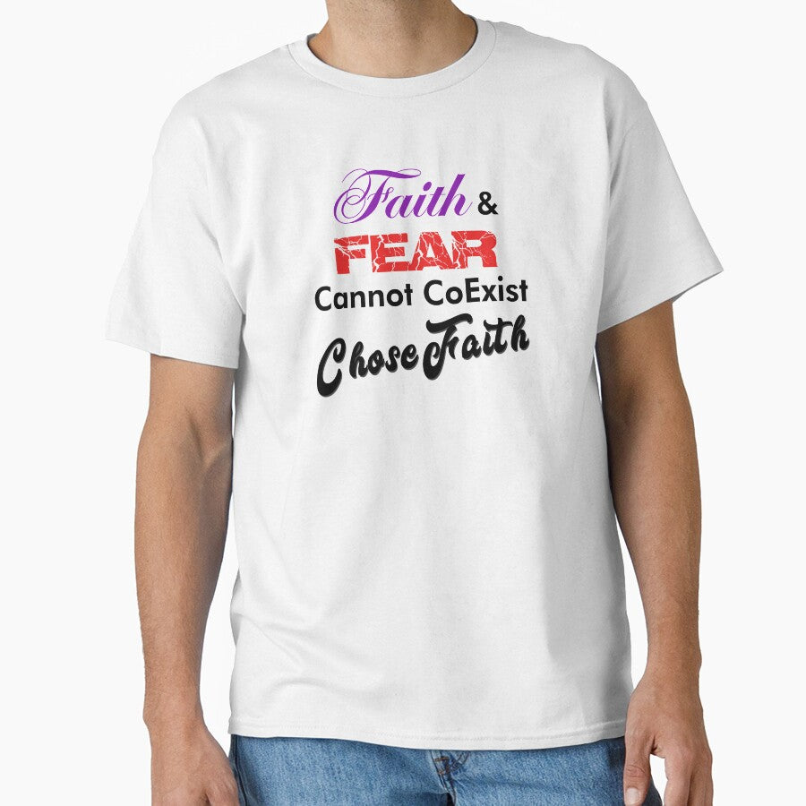 Faith & Fear Cannot Co-Exist. Chose Faith! by WisdomsPress