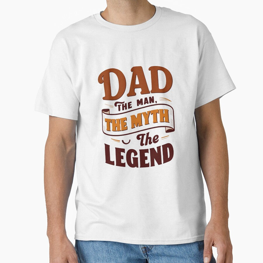 Dad: The Man, The Myth, The Legend | Father's Day Gift | Proud Dad Tee by azersan