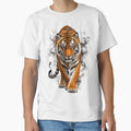 Majestic Smoke Tiger – Fierce Wild Predator Art by Evening Twilight