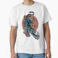 Blue Tiger On Fire by helenafeyre