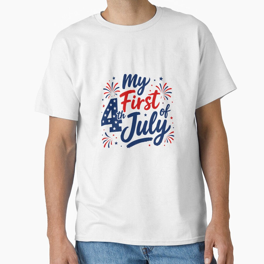 My First 4th Of July Baby Independence Day Newborn by RetroMini2026