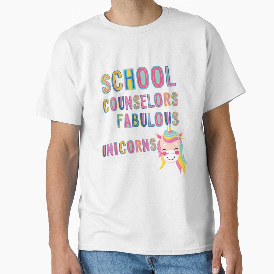 School Counselors are like Unicorns Gift Idea by betternotes