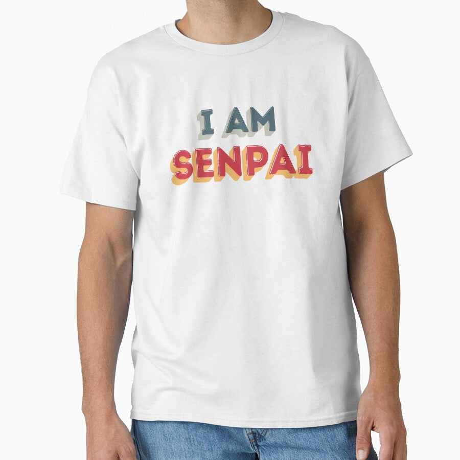 I am Senpai / If Found, Please Return to Senpai (Couple Shirt) Version 2 by teeworthy