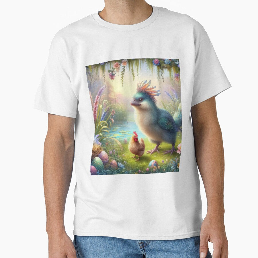 big bird with a hen fantasy easter landscape by Expressions-Sel