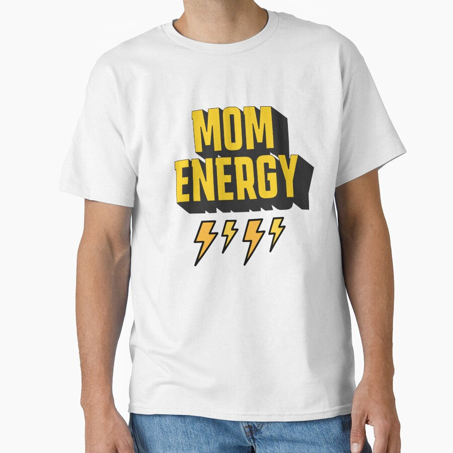 Mom Energy Bold Graphic Statement Gift by Patina & Pixel