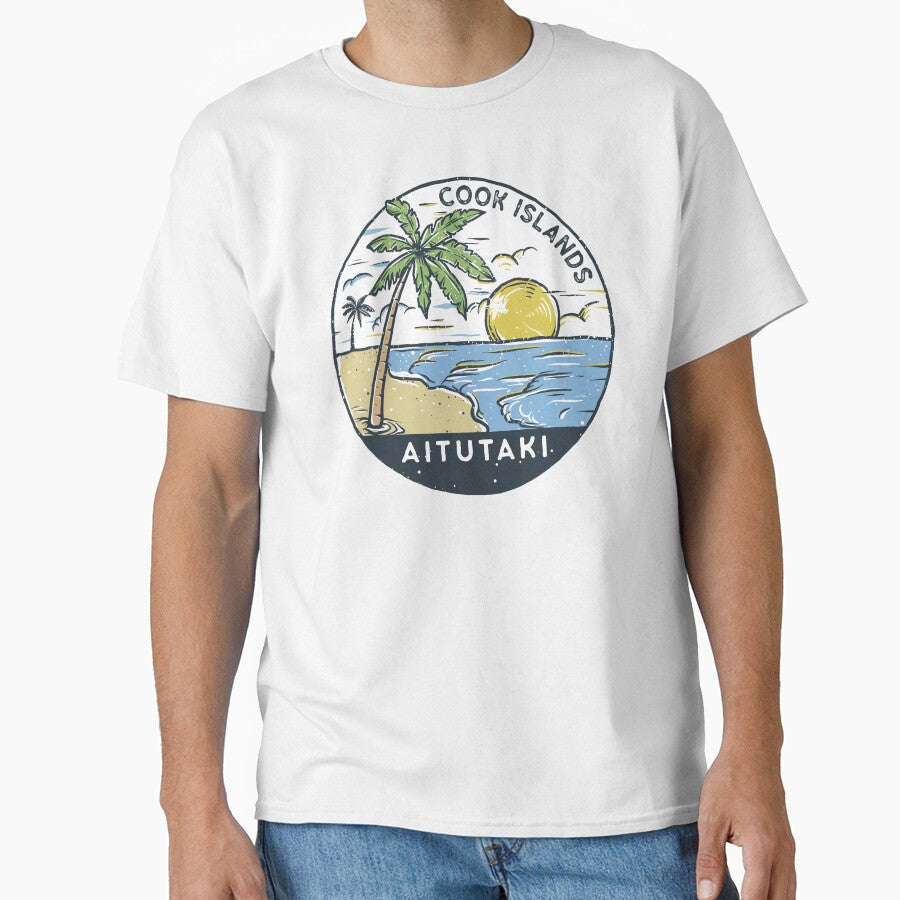 Aitutaki Cook Islands Vintage by KrisSidDesigns