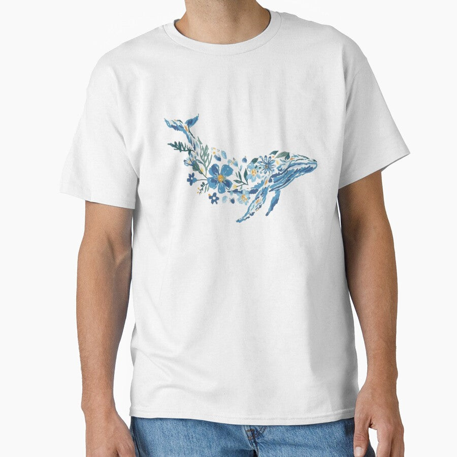 Floral whale by DeepyWorks