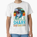 Uncle Shark Doo Doo Uncle Gifts by Hananiah Merch