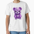 Cute Purple Geometric Panda by pUNKnown