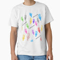 Raining colourful men by BritishDelights